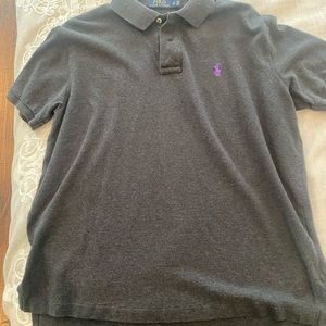 Men’s polo size medium EUC charcoal
